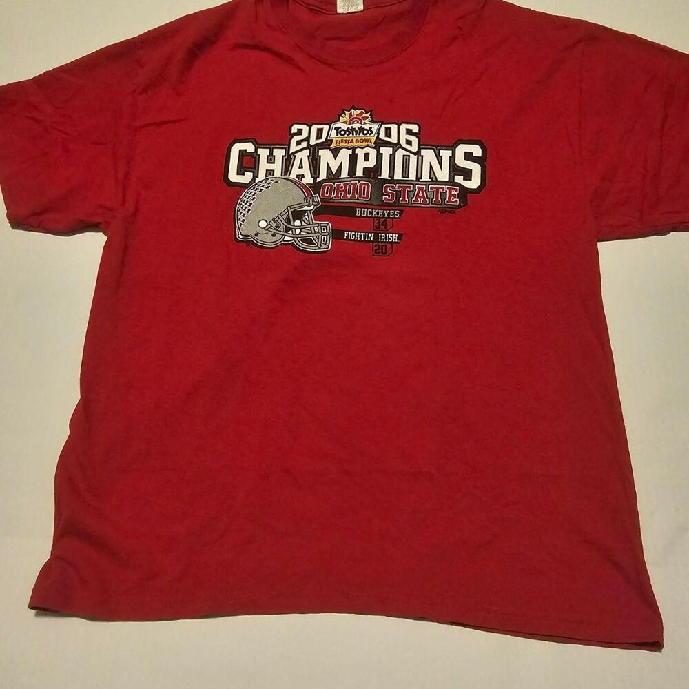 Jerzees Men's Red T-shirt